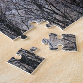 Wintervormittag III Naturlandschaft Puzzle (Seite)