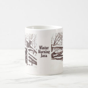 Wintervormittag Java-TASSE Kaffeetasse