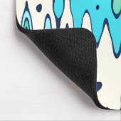 Wintervormittag Mousepad (Ecke)