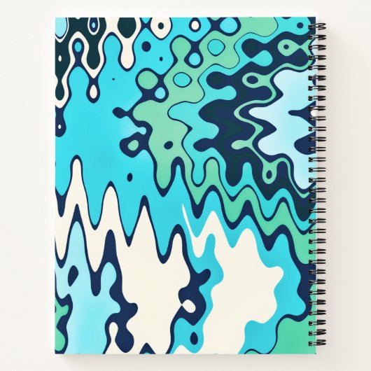 Wintervormittag Notizblock (Rückseite)