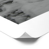 Wintervormittag Poster (Ecke)