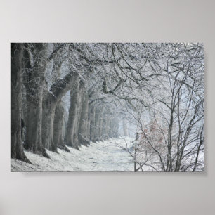 Wintervormittag Poster