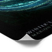 Wintervormittagsleben Poster (Ecke)