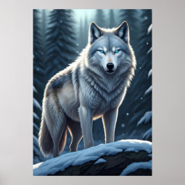 Winterwächter - Der Wolf Poster