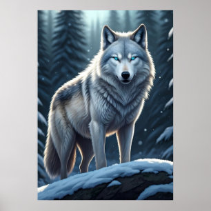 Winterwächter - Der Wolf Poster