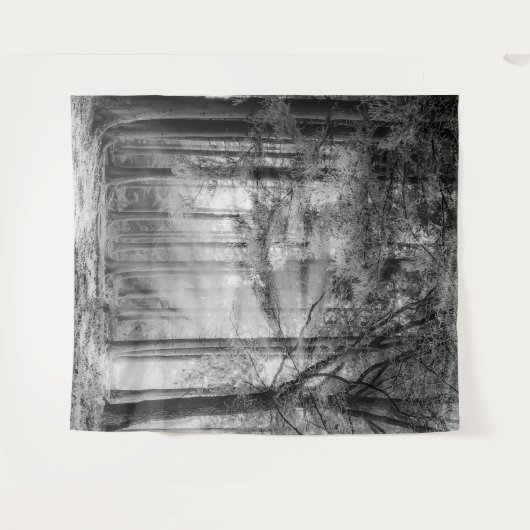 Winterwald #10 wandteppich (Vorderseite (Horizontal))