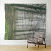 Winterwald #11 wandteppich (Beispiel (Horizontal))