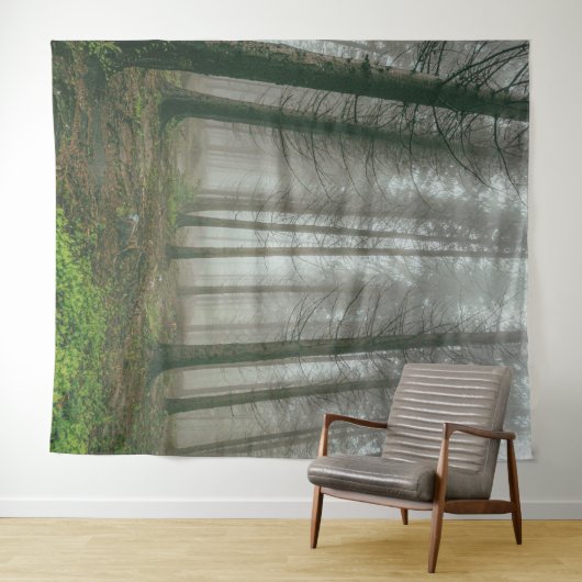 Winterwald #11 wandteppich (Beispiel (Horizontal))