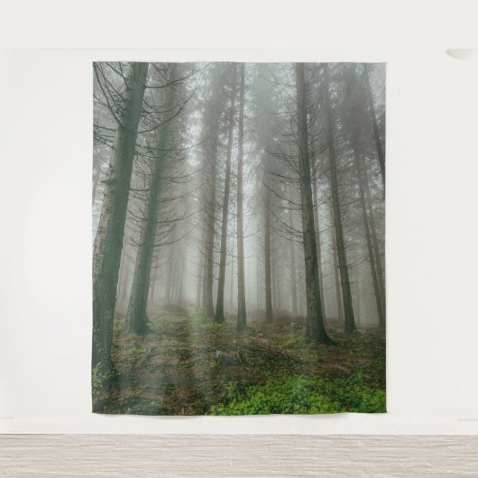 Winterwald #11 wandteppich (Vorderseite)