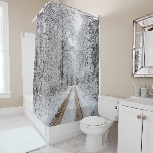 Winterwald #22 duschvorhang (Beispiel)