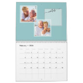 Winterwald 2 Fotos pro Monat Familie 2022 Kalender (Feb 2026)