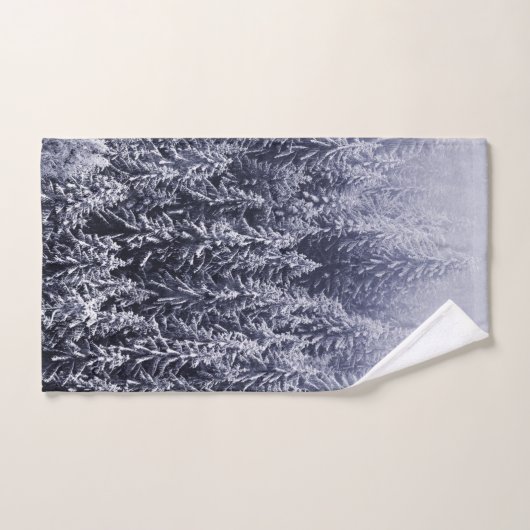 Winterwald #4 badhandtuch set (Handtuch)