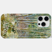 Winterwald Aquarellmalerei Case-Mate iPhone Hülle (Rückseite (Horizontal))