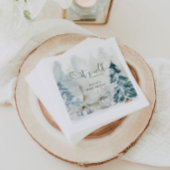 Winterwald Babydusche Serviette