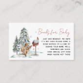 Winterwald | Buchanfrage Begleitkarte (Vorderseite)