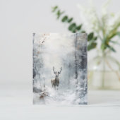Winterwald Dealer Postkarte (Stehend Vorderseite)