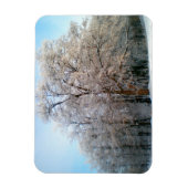 Winterwald Dezember 2012 Magnet (Vertikal)