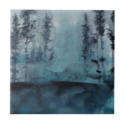 Winterwald Fliese (Vorderseite)