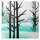 Winterwald Fliese (Vorderseite)