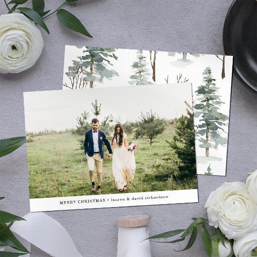 Winterwald | Frohe Weihnachten Foto