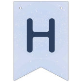Winterwald-Geburtstagsbanner Wimpelkette (Zweite Fahne)