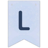Winterwald-Geburtstagsbanner Wimpelkette (Zweite Fahne)
