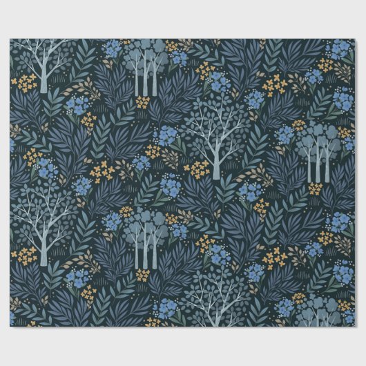 Winterwald Geschenkpapier (Flach)