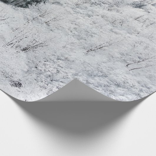 Winterwald Geschenkpapier (Ecke)