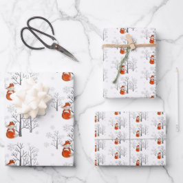 Winterwald Geschenkpapier Set