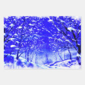 Winterwald Geschenkpapier Set (Vorderseite 3)