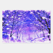 Winterwald Geschenkpapier Set (Vorderseite 2)