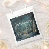 Winterwald Geschenktütchen (Ausgeschnitten)