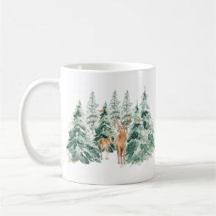 Winterwald Hirschfest Kaffeetasse