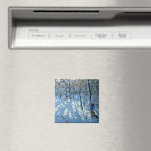 Winterwald in der Nähe von Newhaven Derbyshire Magnet (In Situ (Geschirrspüler))