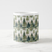 Winterwald Jumbo-Tasse (Vorderseite)