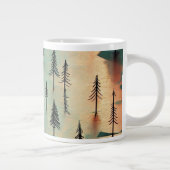 Winterwald Jumbo-Tasse (Rechts)