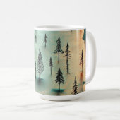 Winterwald Kaffeetasse (VorderseiteRechts)