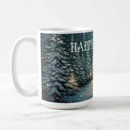Winterwald Kaffeetasse (Links)