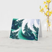 Winterwald Karte (Gelbe Blume)