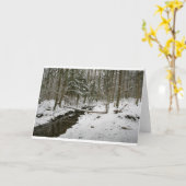 Winterwald Karte (Gelbe Blume)