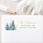 Winterwald-Kiefern-Adresse (Insitu)