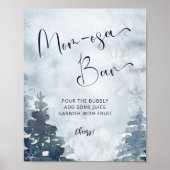 Winterwald-Mama-osa-Bar-Poster Poster (Vorne)