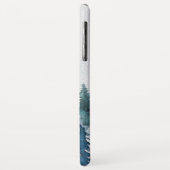 Winterwald Moody Wasserfarbe Personalisiert Case-Mate iPhone Hülle (Hinten/Links)