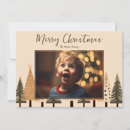 Winterwald neutrales Foto Weihnachten