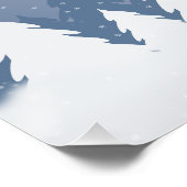 Winterwald Poster (Ecke)