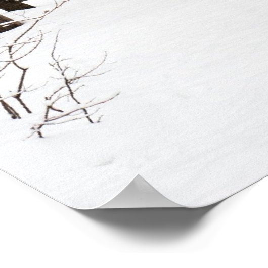 Winterwald Poster (Ecke)