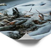 Winterwald Poster (Ecke)