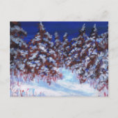 Winterwald Postkarte (Vorderseite)