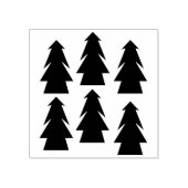 Winterwald Samurai Wald Pine Tree Rubber Briefmark Gummistempel (Prägung)