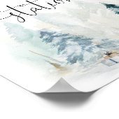 Winterwald-Sanierungs-Station Poster (Ecke)